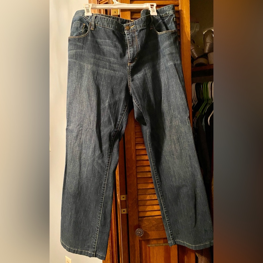 Mossimo Supply Co.Women’s Dark Blue Straight Jeans